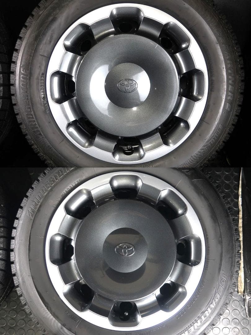 新車外し品 トヨタ 現行 10系シエンタ BSスタッドレス 185/65R15