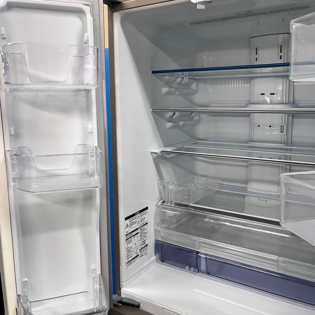 649 冷蔵庫　大型　6ドア　自動製氷機付　400L〜500L 観音開き