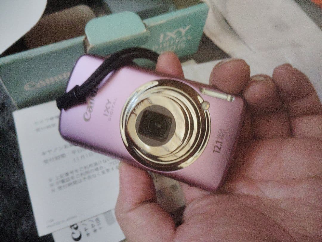 【美品】Canon IXY DIGITAL IXY930 IS パープル