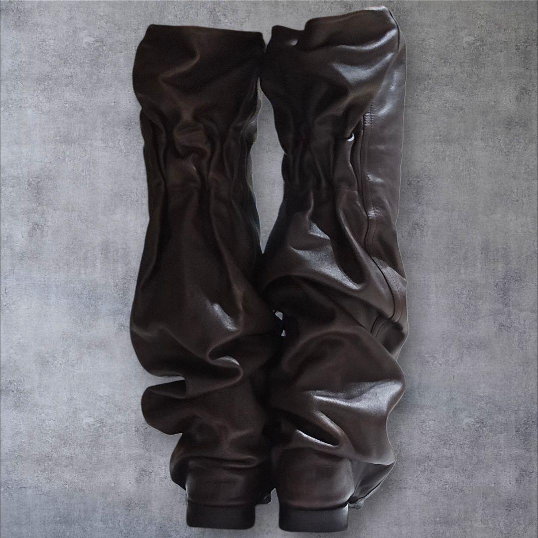 zucca ズッカ パンツブーツ ナウシカブーツ L インソール付き