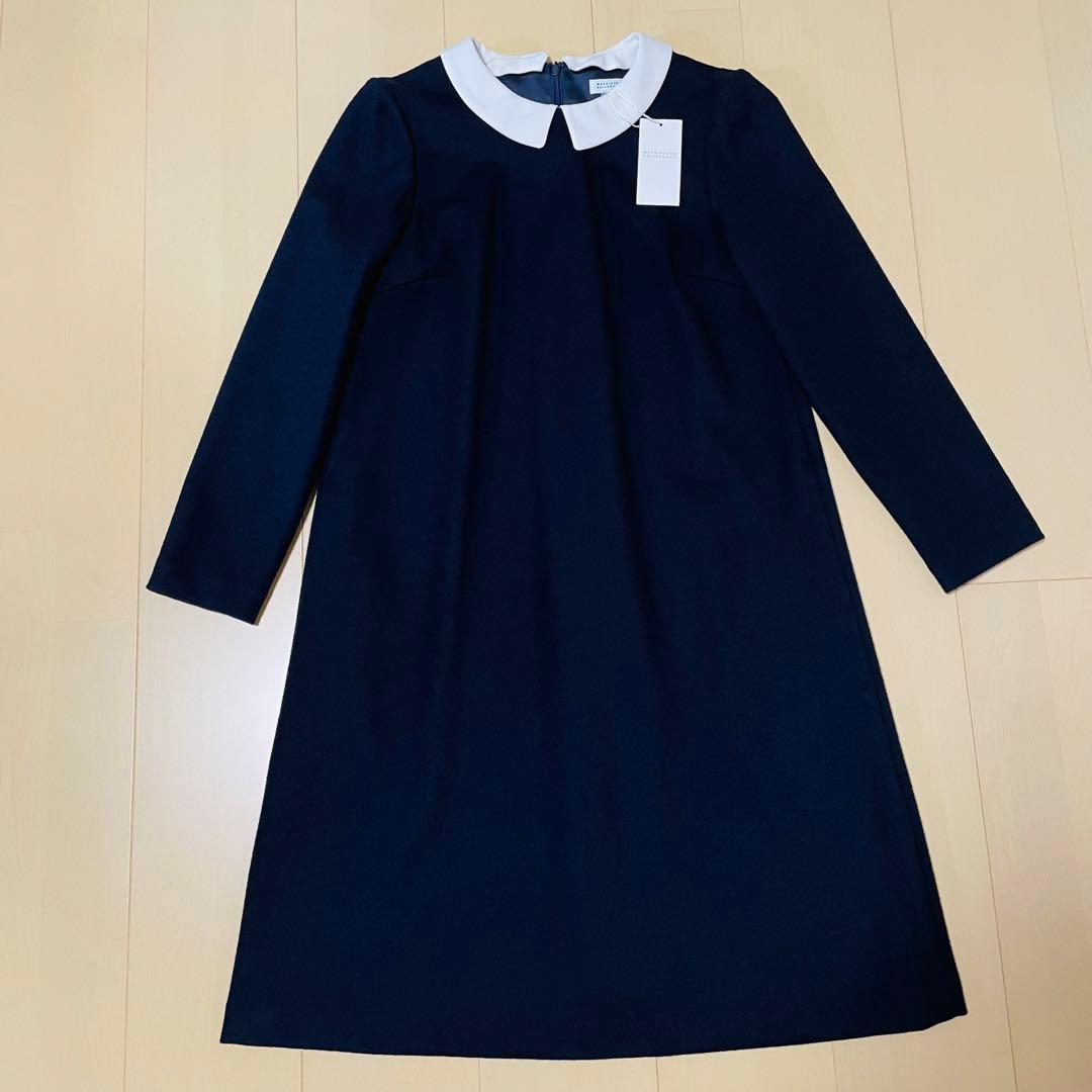 【アイス大好き】マッキントッシュフィロソフィー　ウールワンピース 38