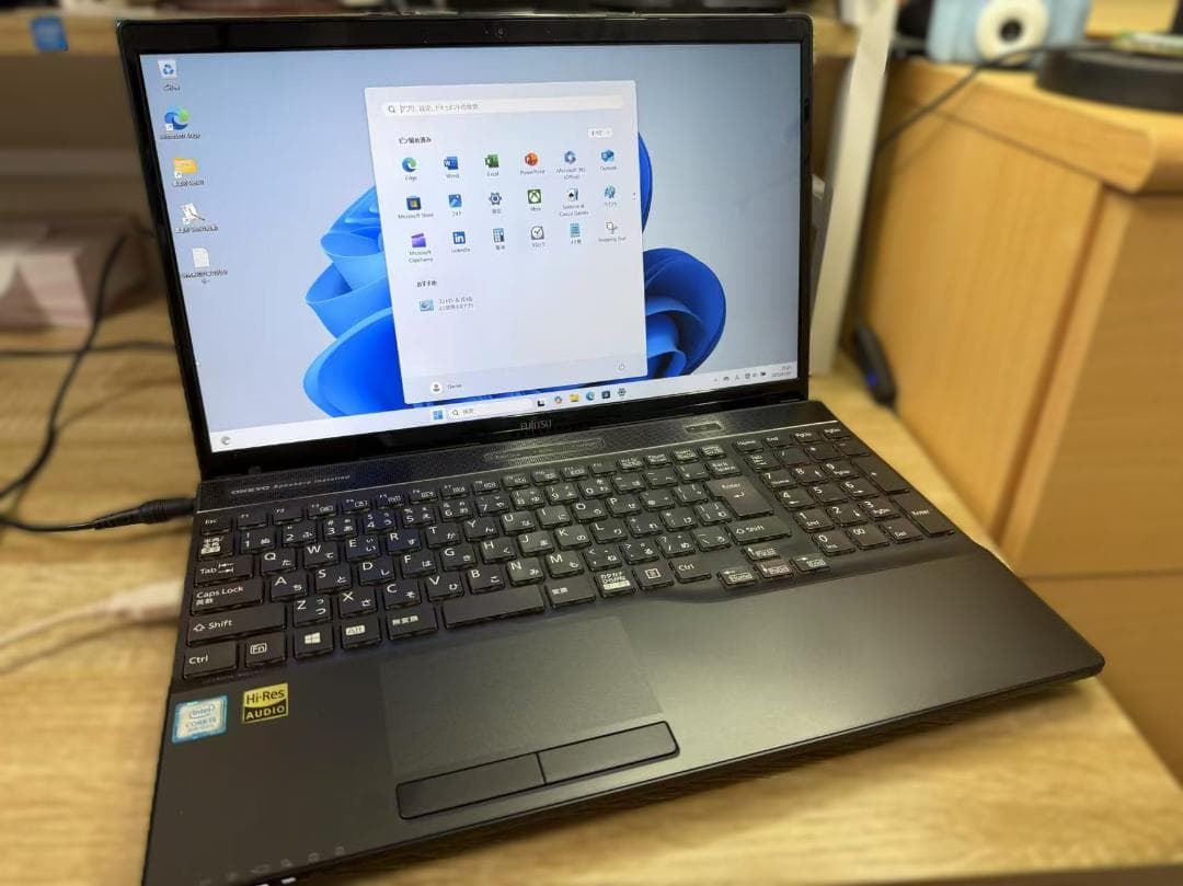 富士通 第8世代i5 16GB SSD+HDD Office付きbb