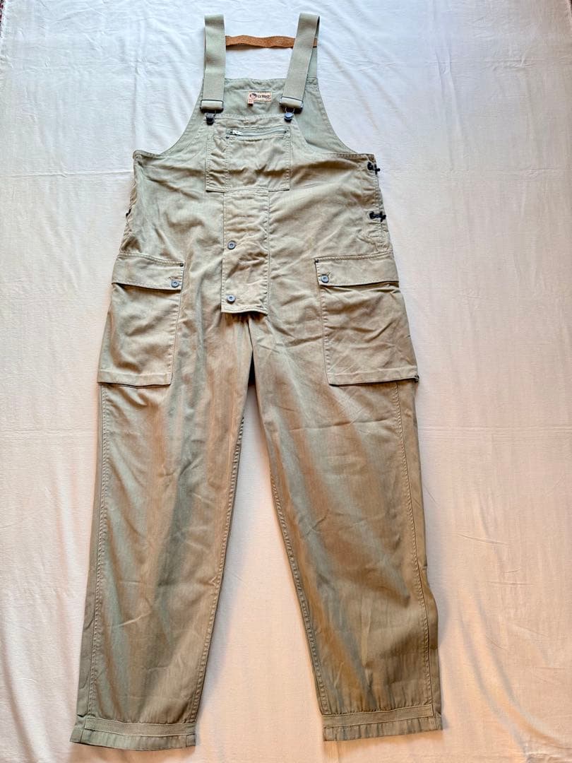 Nigel Cabourn LYBRO オーバーオール　ヘリンボーン　52