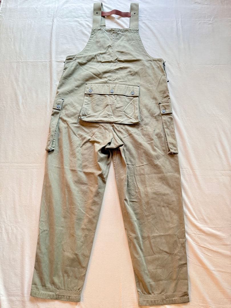 Nigel Cabourn LYBRO オーバーオール　ヘリンボーン　52