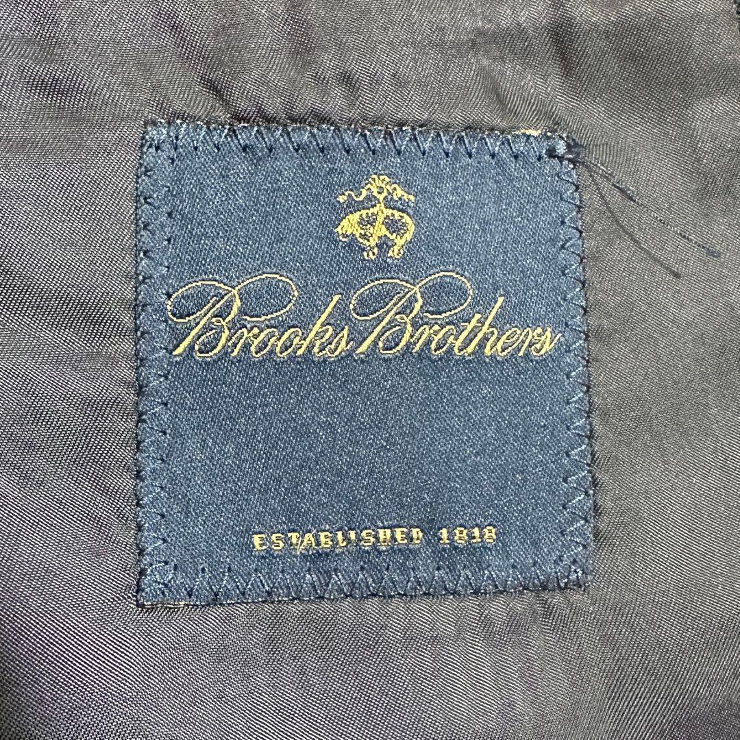 38(M)美品✨サクソン　ブルックスブラザーズ　紺ブレザー　金ボタン　テーラード