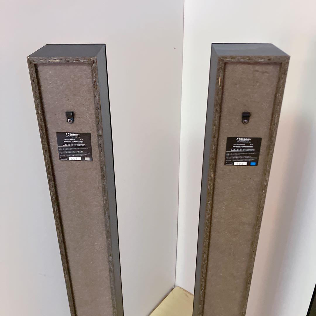 Pioneer S-SWR737 トールボーイスピーカー　4本セット　ケーブル付