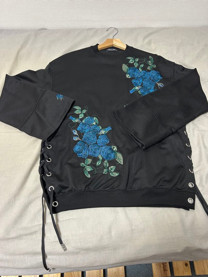 HARE×ado 青薔薇刺繍スウェット Sサイズ