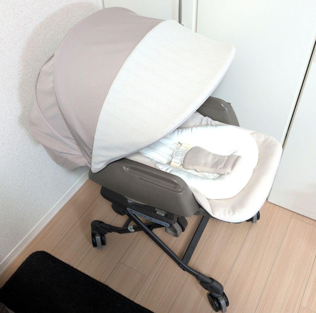 【美品】コンビ 電動ハイローチェア ネムリラ オートスイング BEDi Long