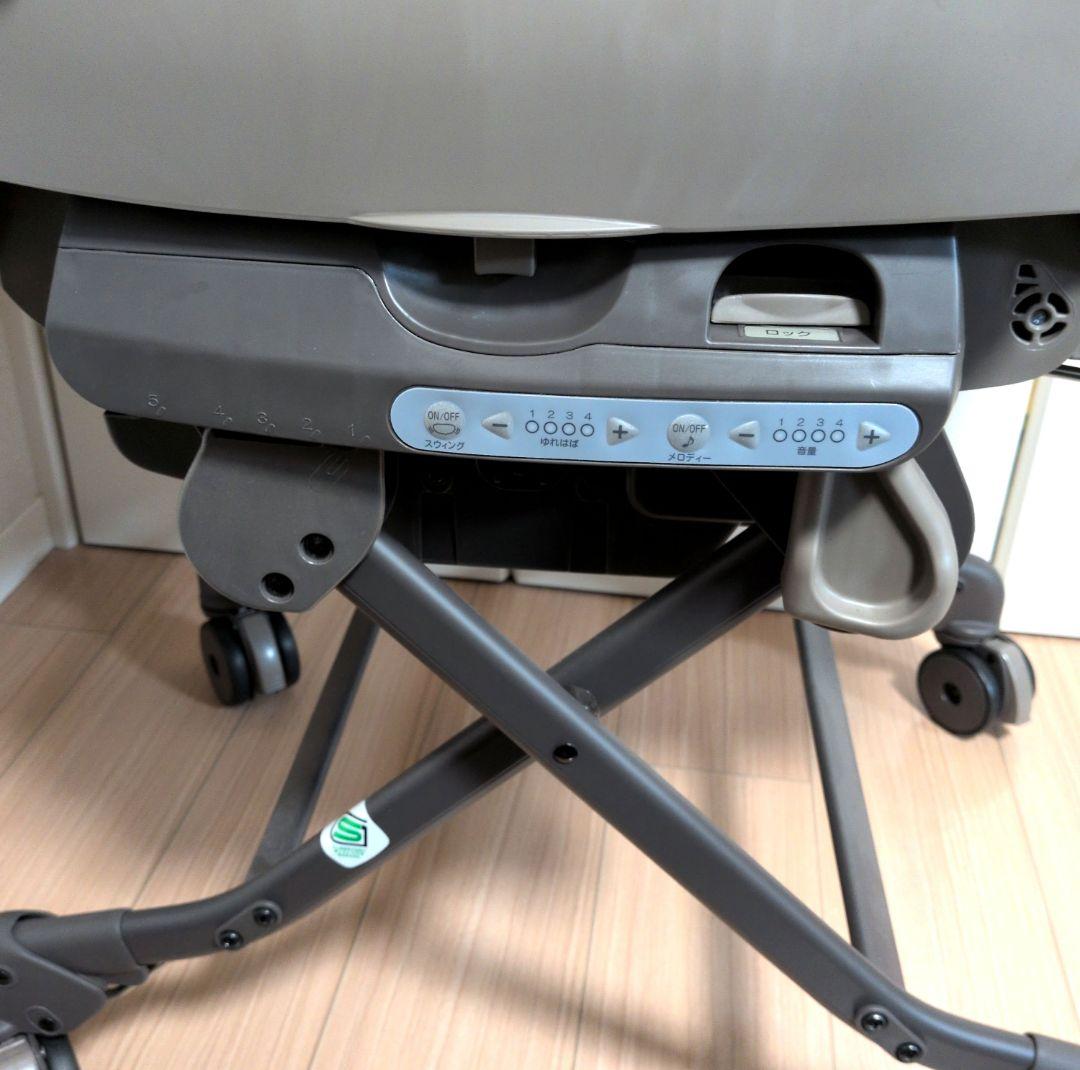 【美品】コンビ 電動ハイローチェア ネムリラ オートスイング BEDi Long