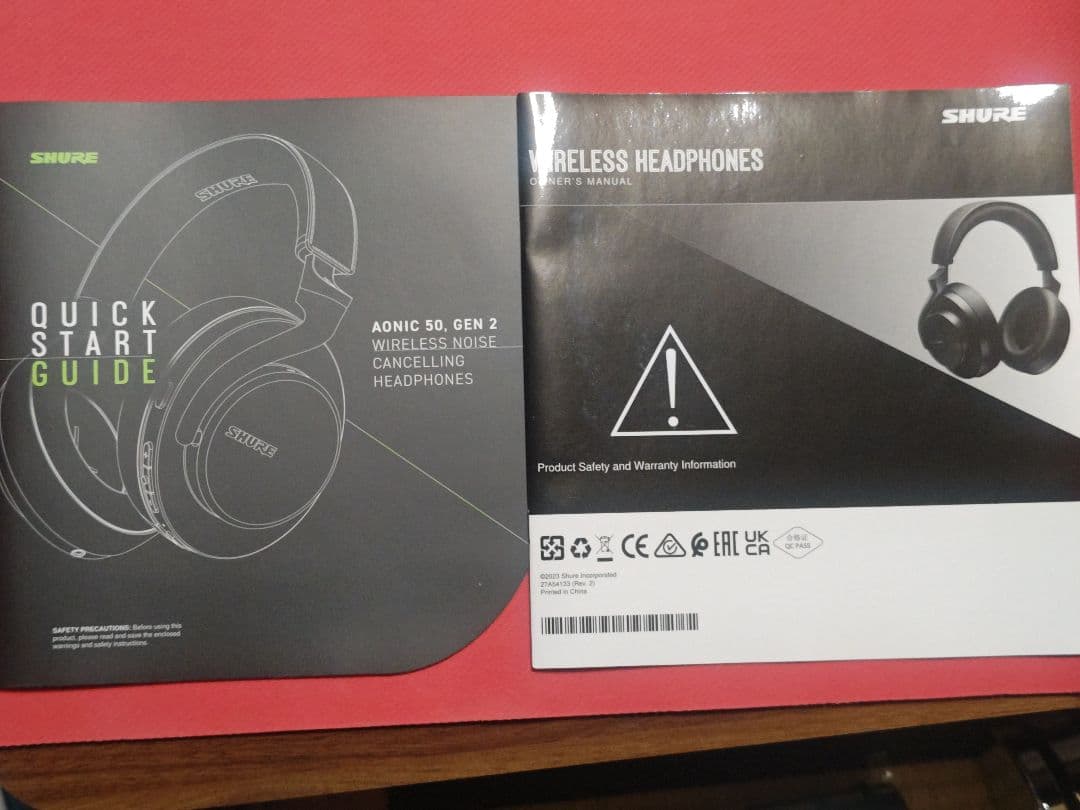 【週末セール】SHURE AONIC 50 Gen2 ワイヤレスヘッドフォン