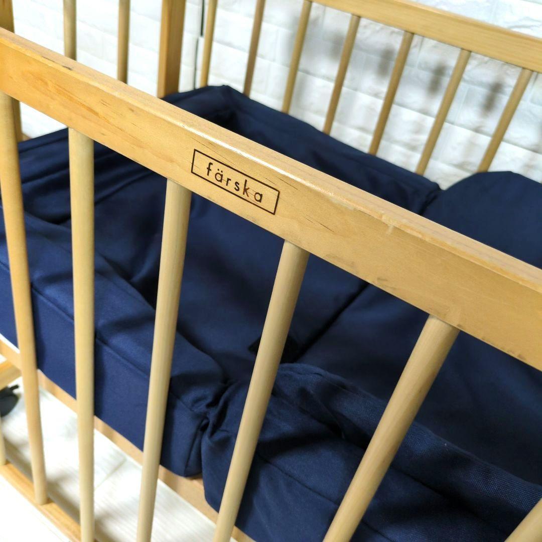 ファルスカ　farska ミニジョイントベッド　ネオ　木製ベビーベッド