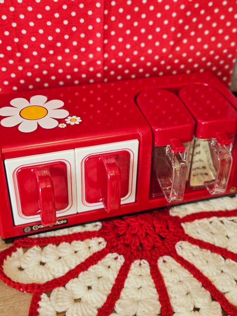 Rionページ　当時物　犬　ゴミ箱　デットストック　調味料入れ