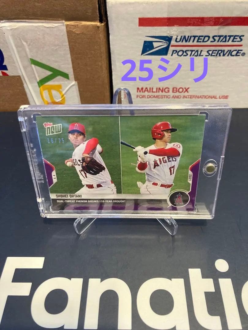 大谷翔平 ohtani topps now 25枚限定ドジャース エンゼルス