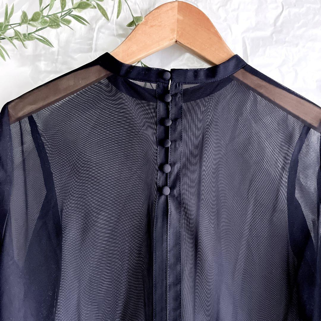 kana 【美品】ジャガード ワンピース チュール トップス 2点セット S