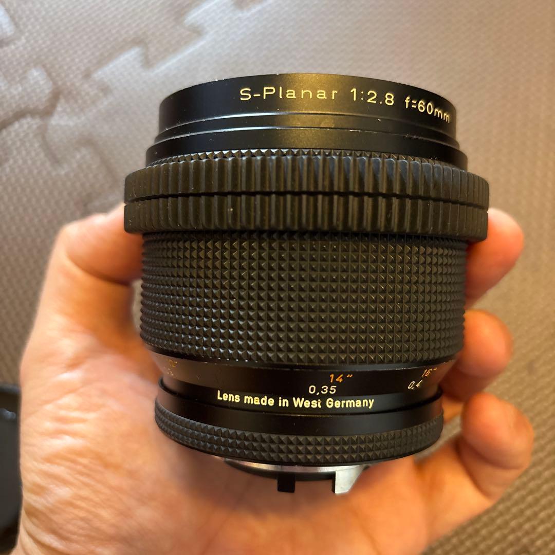 ZEISS S-PLANAR 60mm F2.8 CONTAXマウント