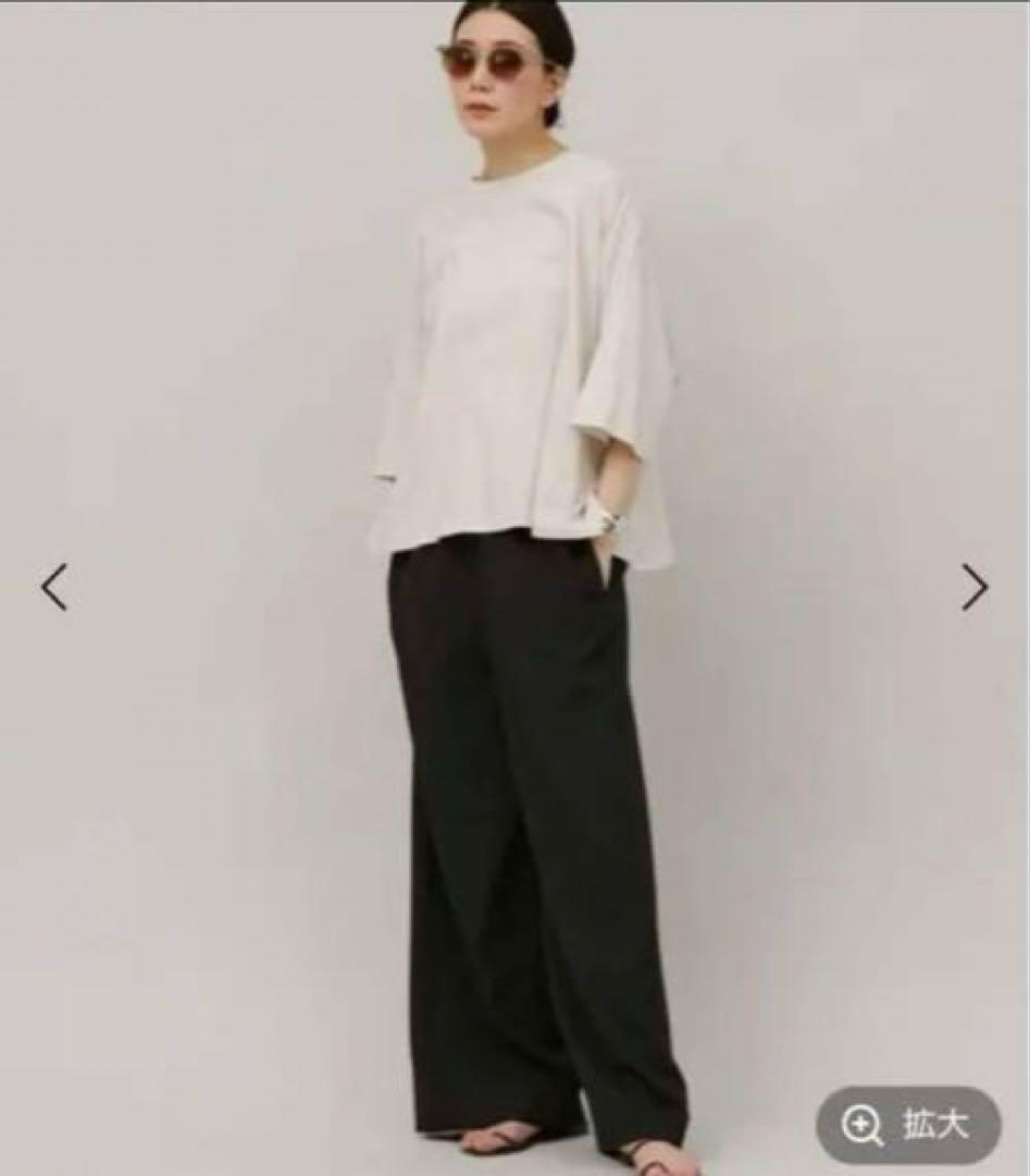 カレンソロジー ウールポプリンパンツ