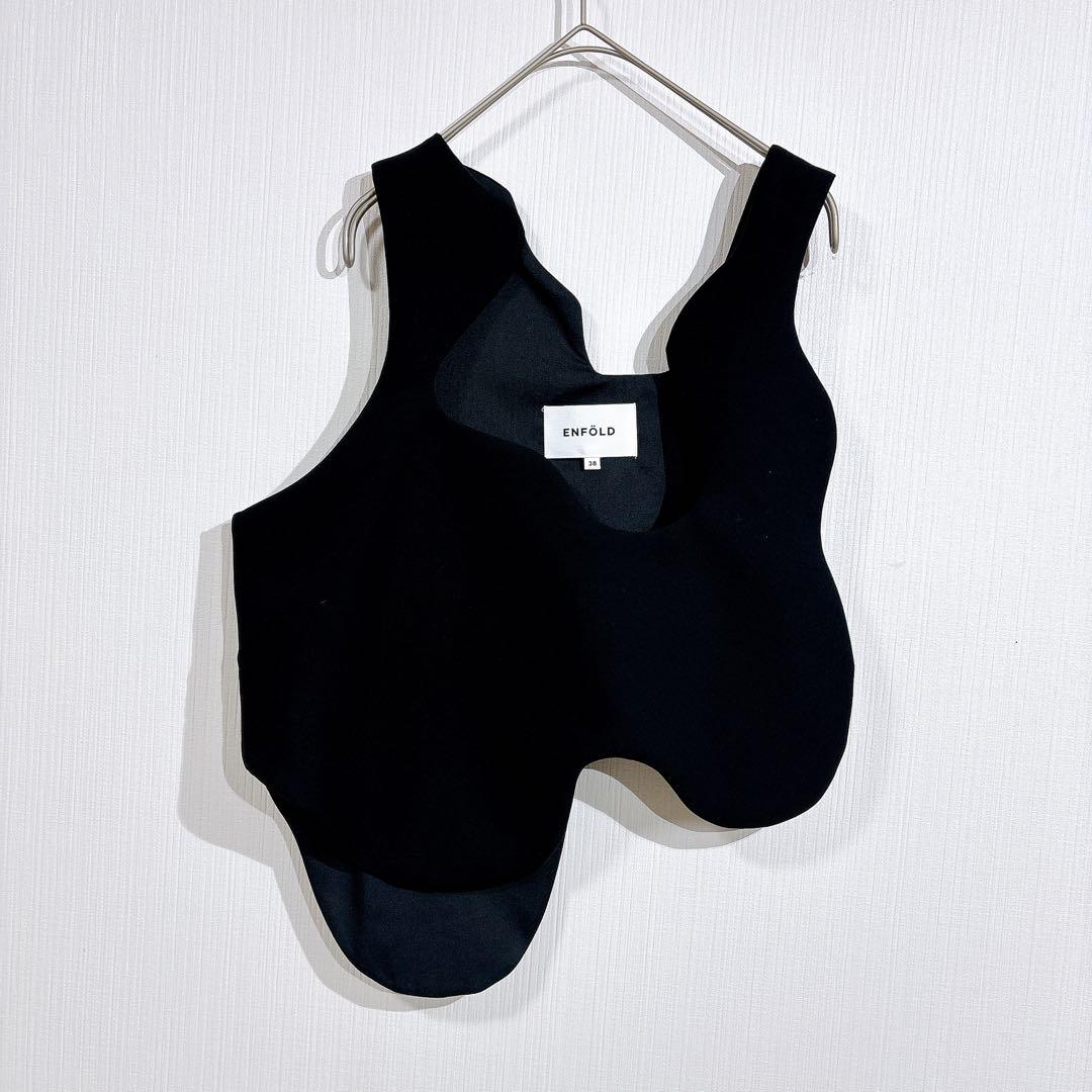 美品◇ENFOLD WAVE VEST エンフォルド　ウェーブベスト　変形