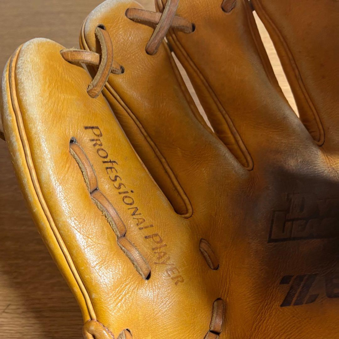 ZETT 一般硬式 少年用？ グローブ グラブ 左投げ 投手 内野用 美品