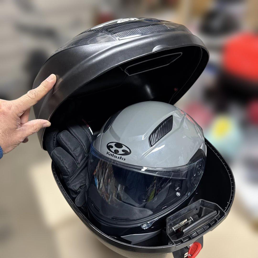 グロムjc92用リヤキャリアとボックスのセット