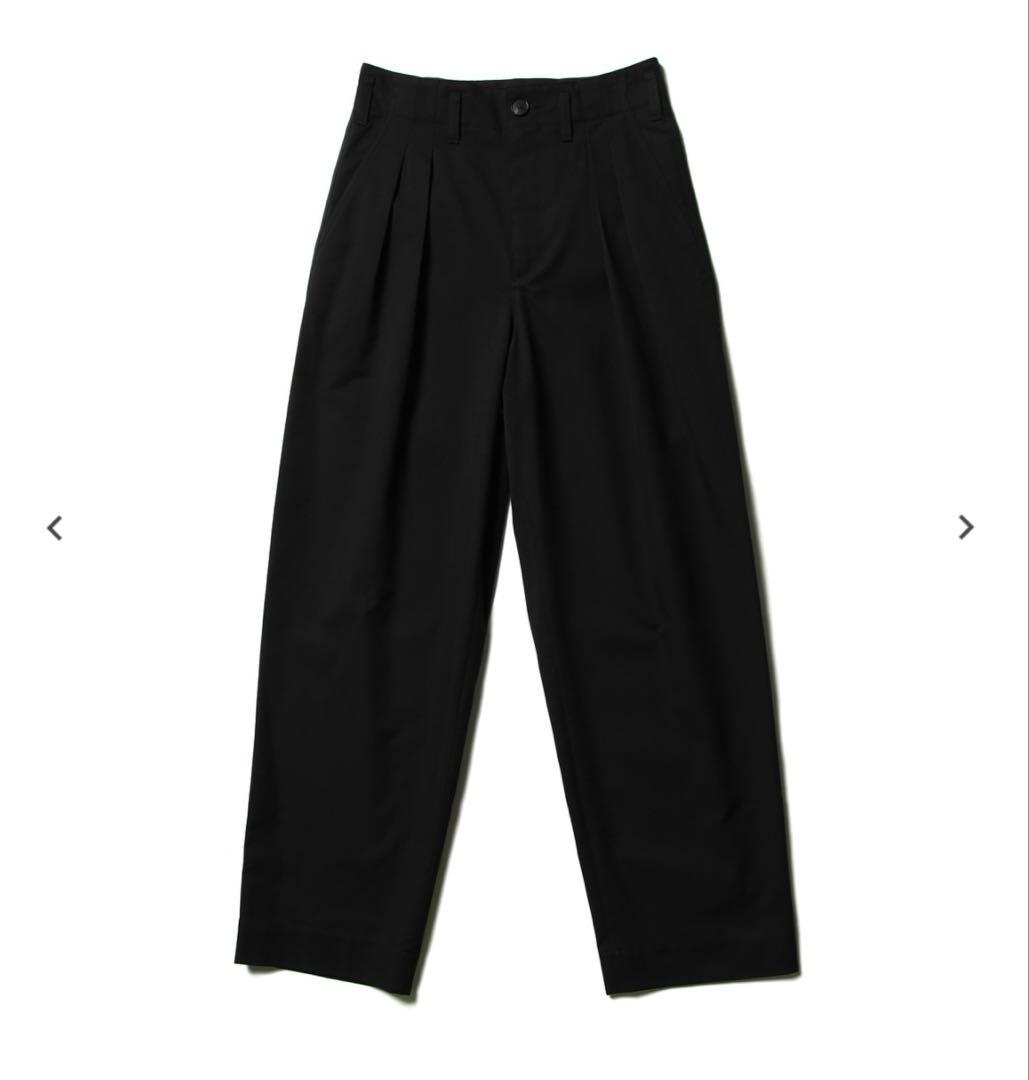 パンツ SUPER FINE WOOL COTTON TWILL SL ACKS