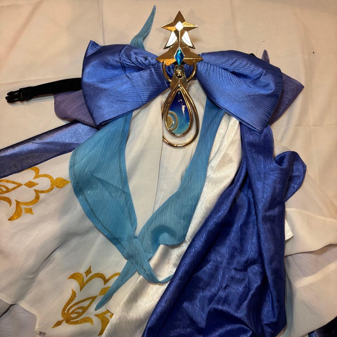 フリーナ 白 コスプレ 衣装 ウィッグ