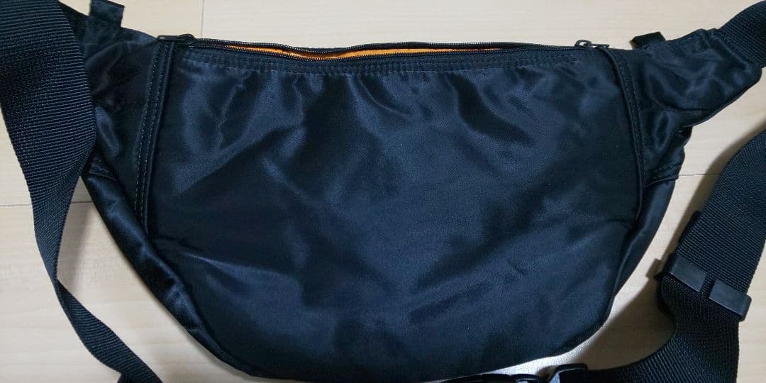 PORTER ブラック ウエストバッグ