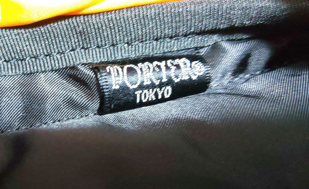 PORTER ブラック ウエストバッグ