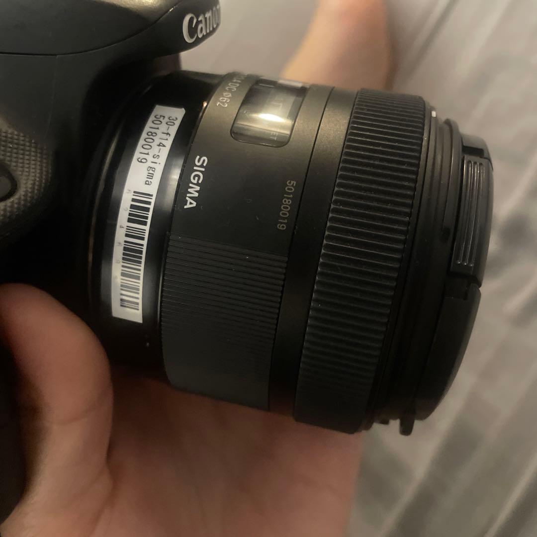 初心者に❗️一眼レフカメラ・シグマレンズセット　Canon EOS Kiss X7