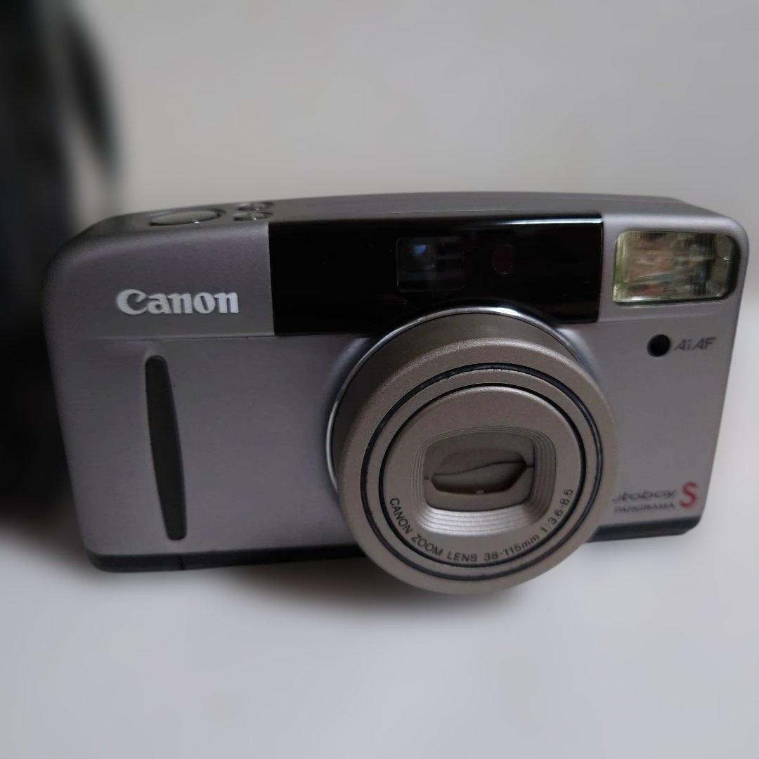 【美品】Canon Autoboy S panorama フイルムカメラ　ケース