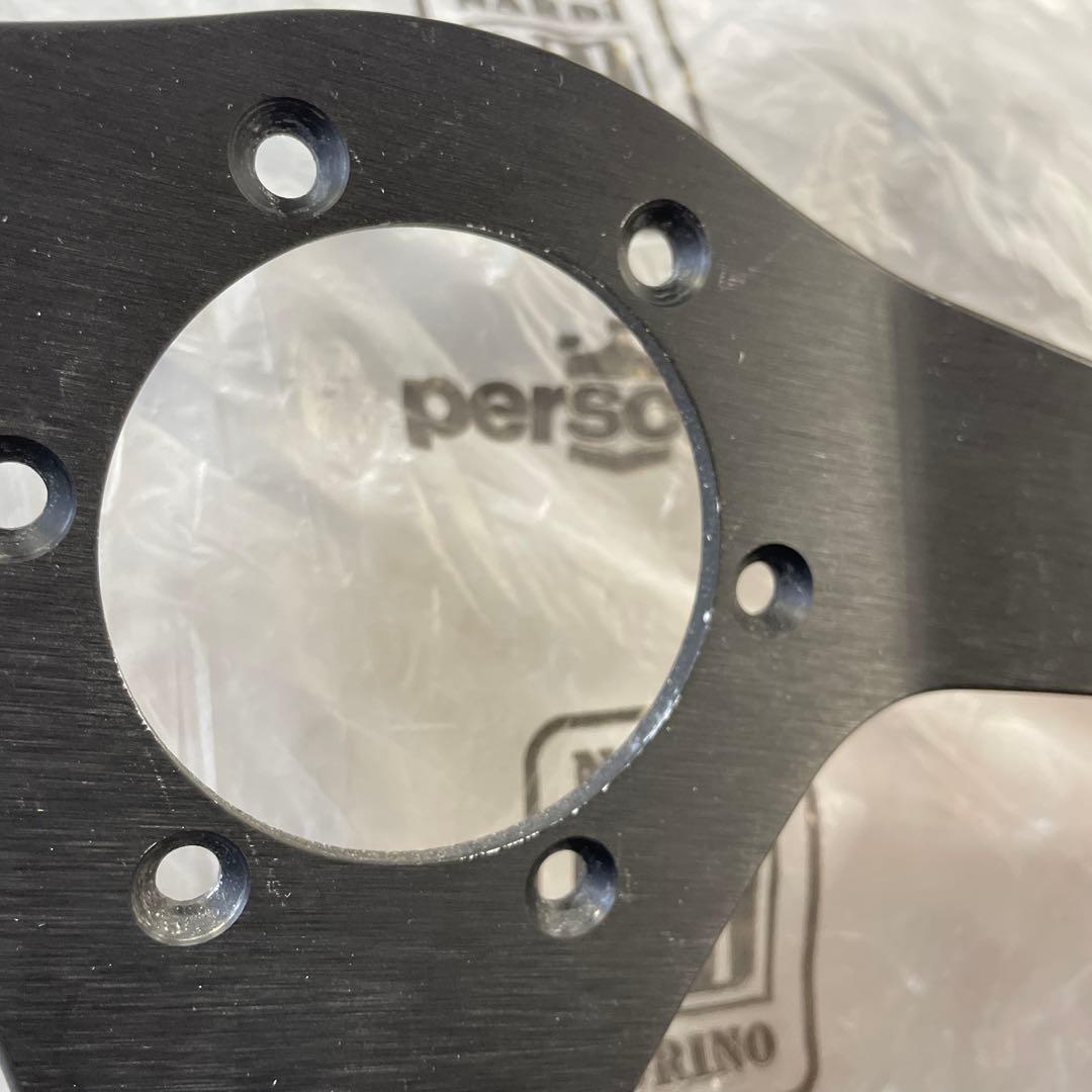 NARDI ステアリングホイール ブラック/レッド