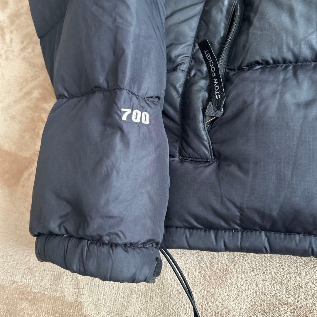 【売り尽くしSALE】ノースフェイス700フィルヌプシダウンブラックL