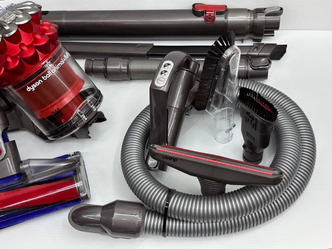 赤　レッド　美品　動作保証品　中古　ダイソン　Dyson CY25 掃除機　綺麗