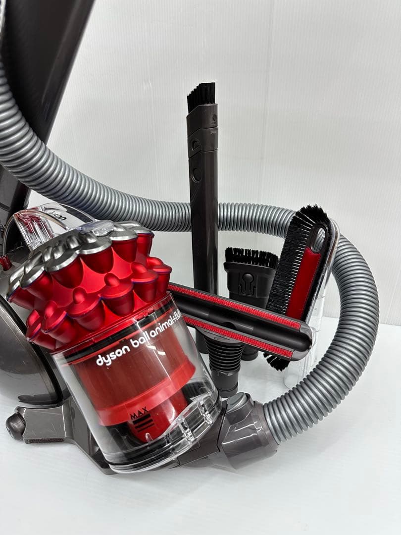 赤　レッド　美品　動作保証品　中古　ダイソン　Dyson CY25 掃除機　綺麗