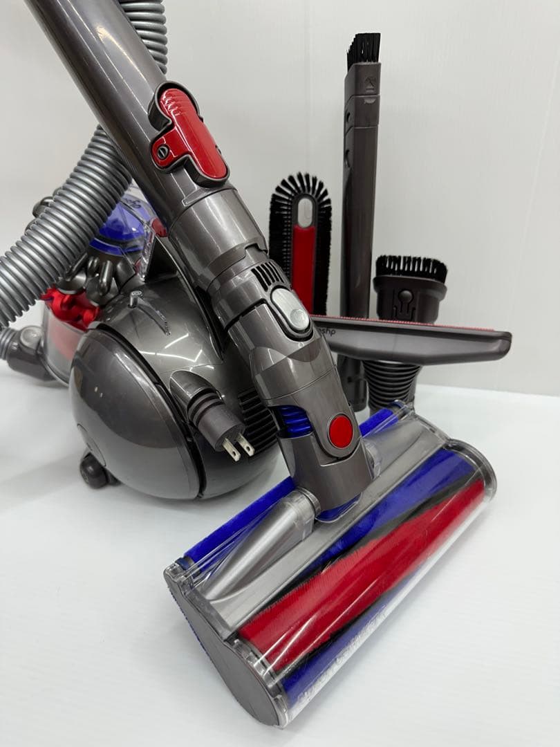 赤　レッド　美品　動作保証品　中古　ダイソン　Dyson CY25 掃除機　綺麗