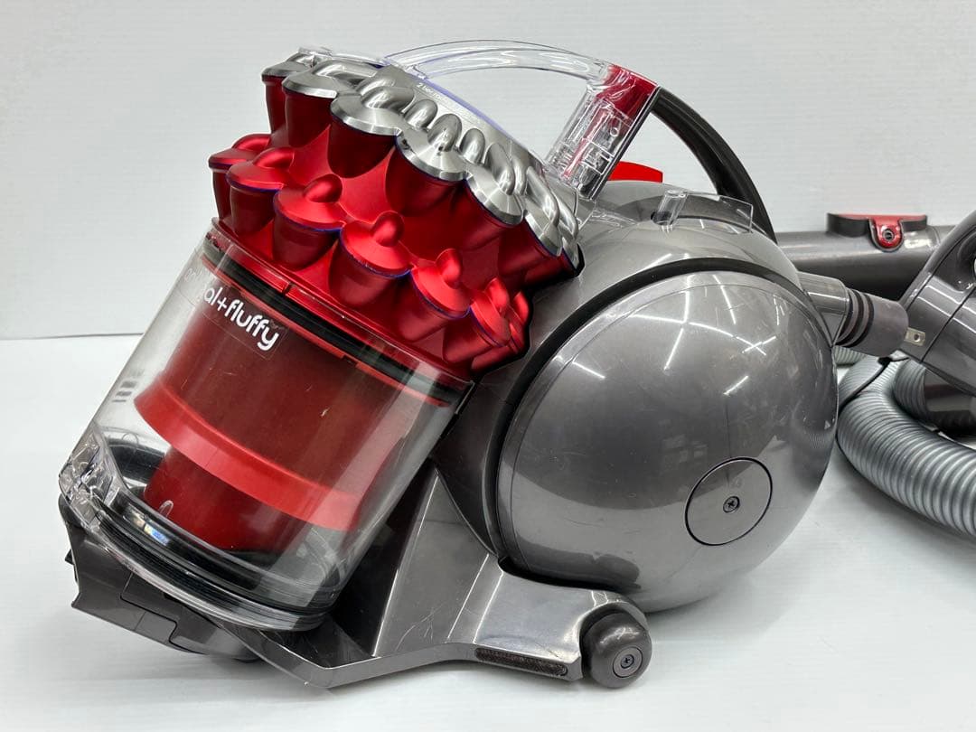 赤　レッド　美品　動作保証品　中古　ダイソン　Dyson CY25 掃除機　綺麗