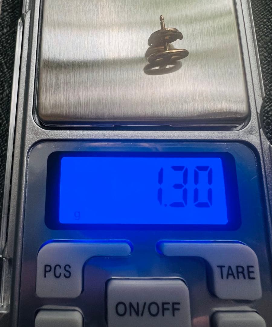 本物 HERMES エルメス ピアス シェーヌダンクル K18PGピンクゴールド