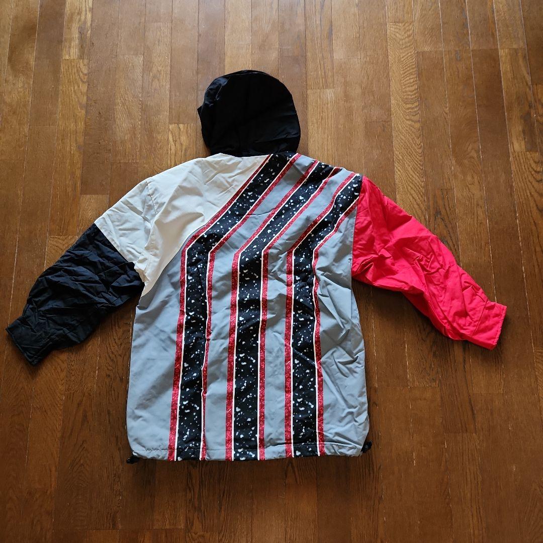 adidasアディダス　スノーボード　スキーウェア上下セットS白×黒×赤×グレー