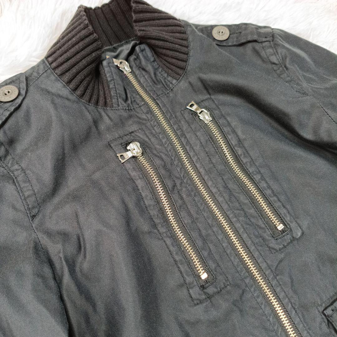 希少✨ヒステリックグラマー　ダブルヒスガール 刺繍　フリーサイズ　ブラック