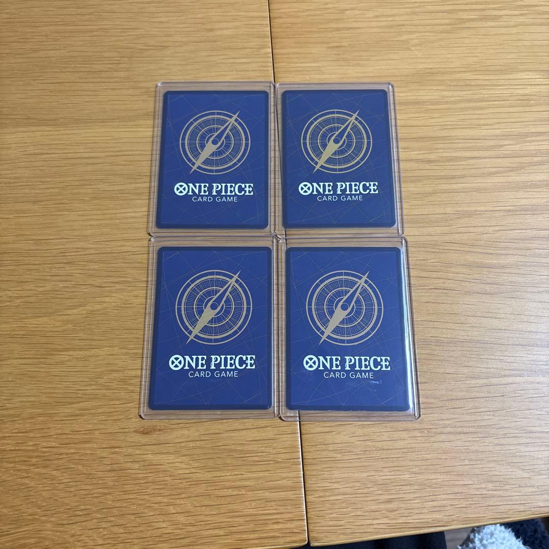 ワンピースデイ24 ルフィ 4枚セット