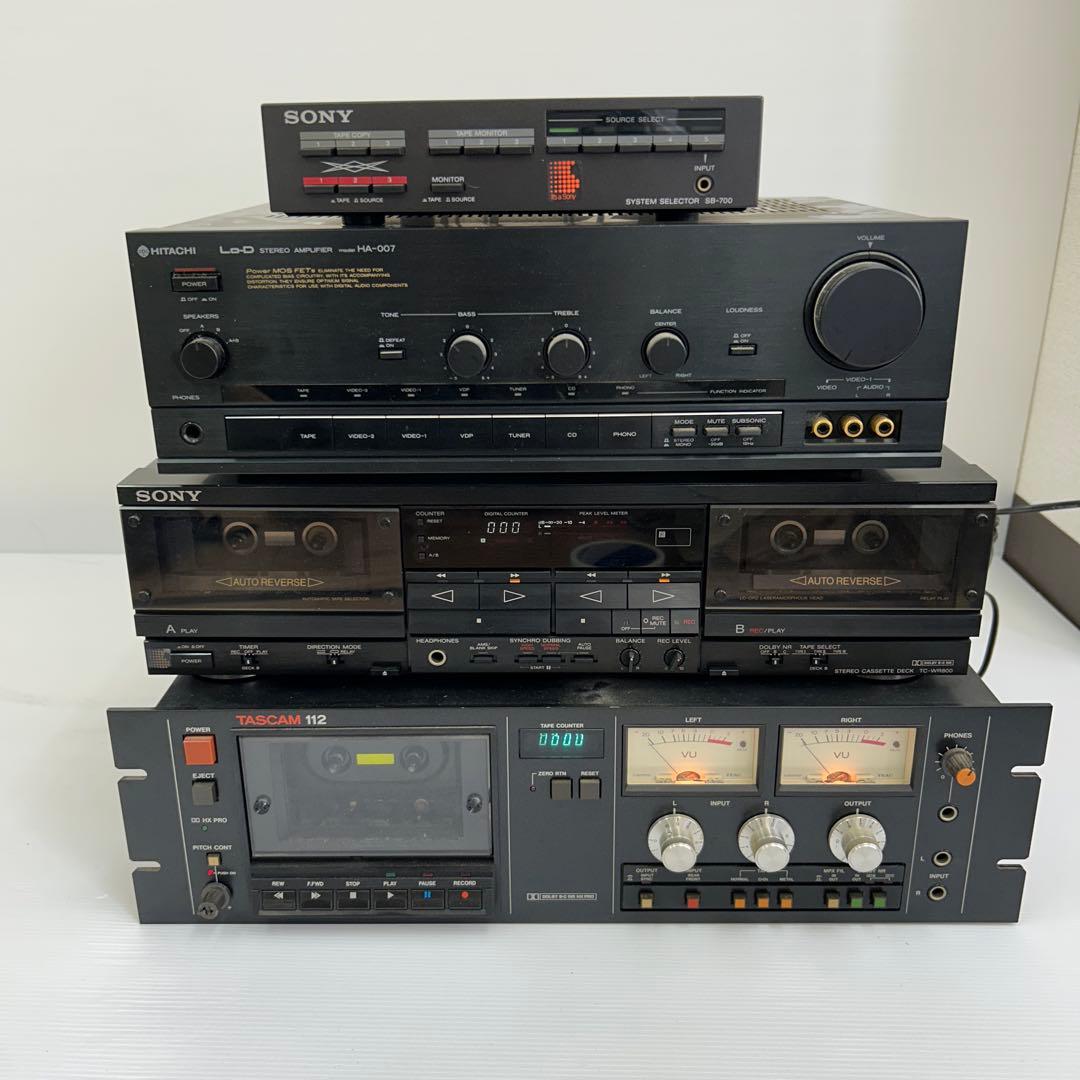 TASCAM 112 デッキセット