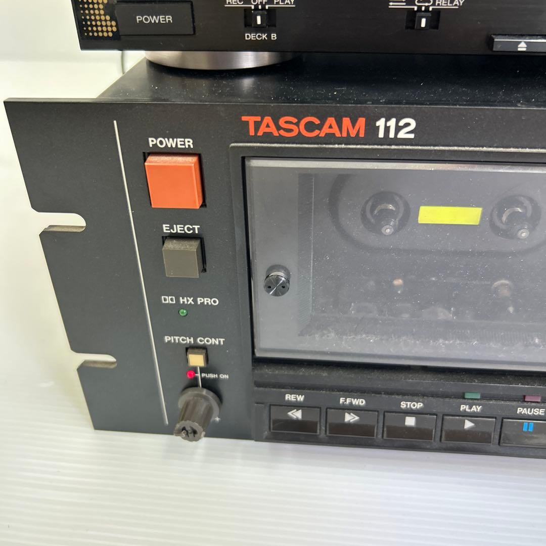 TASCAM 112 デッキセット