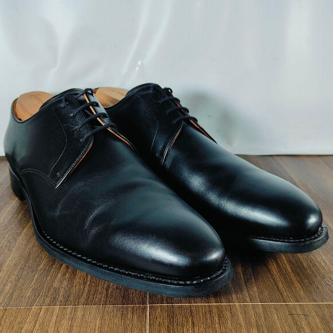 【極美品】SCOTCH GRAIN　日本製　高級プレーントゥシューズ　正規品本革