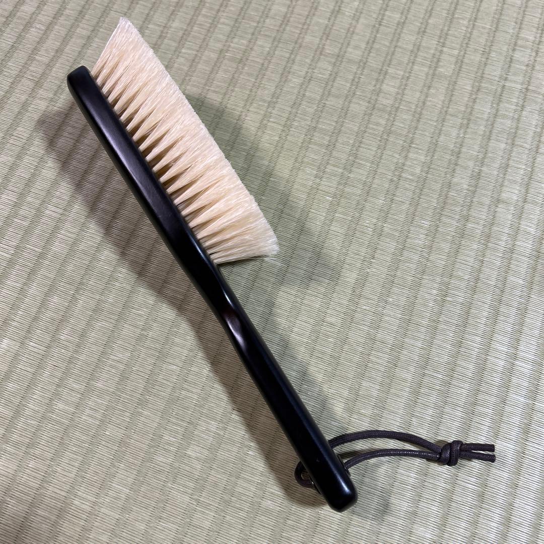 新品未使用！藤本虎　カシミヤ用　洋服ブラシ　手植