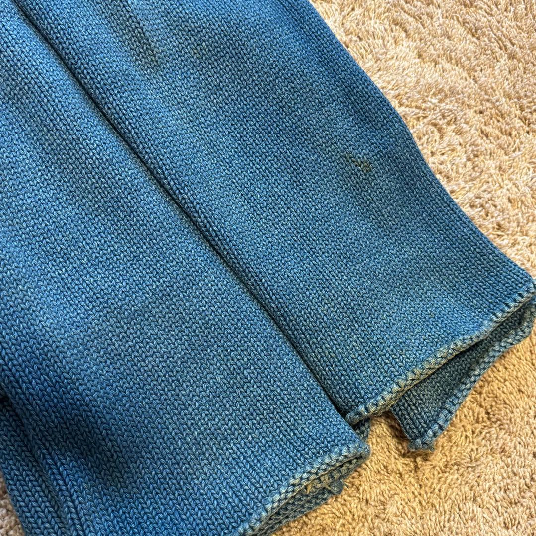 KAPITAL コンチョ インディゴ ニットジャケット