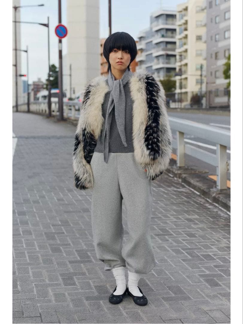 新品タグ付　ZARA ZW COLLECTION ショートファーコート　今季ザラ