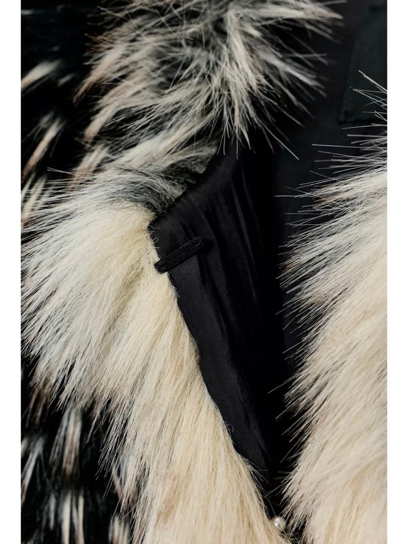 新品タグ付　ZARA ZW COLLECTION ショートファーコート　今季ザラ