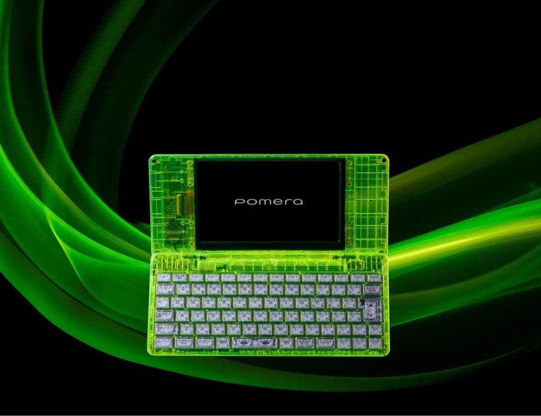 【新品未開封】ポメラDM250XY Crystal Neon Yellow