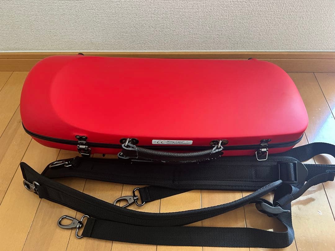 CCシャイニーケースⅡ トランペットエアロケース　パウダーレッド