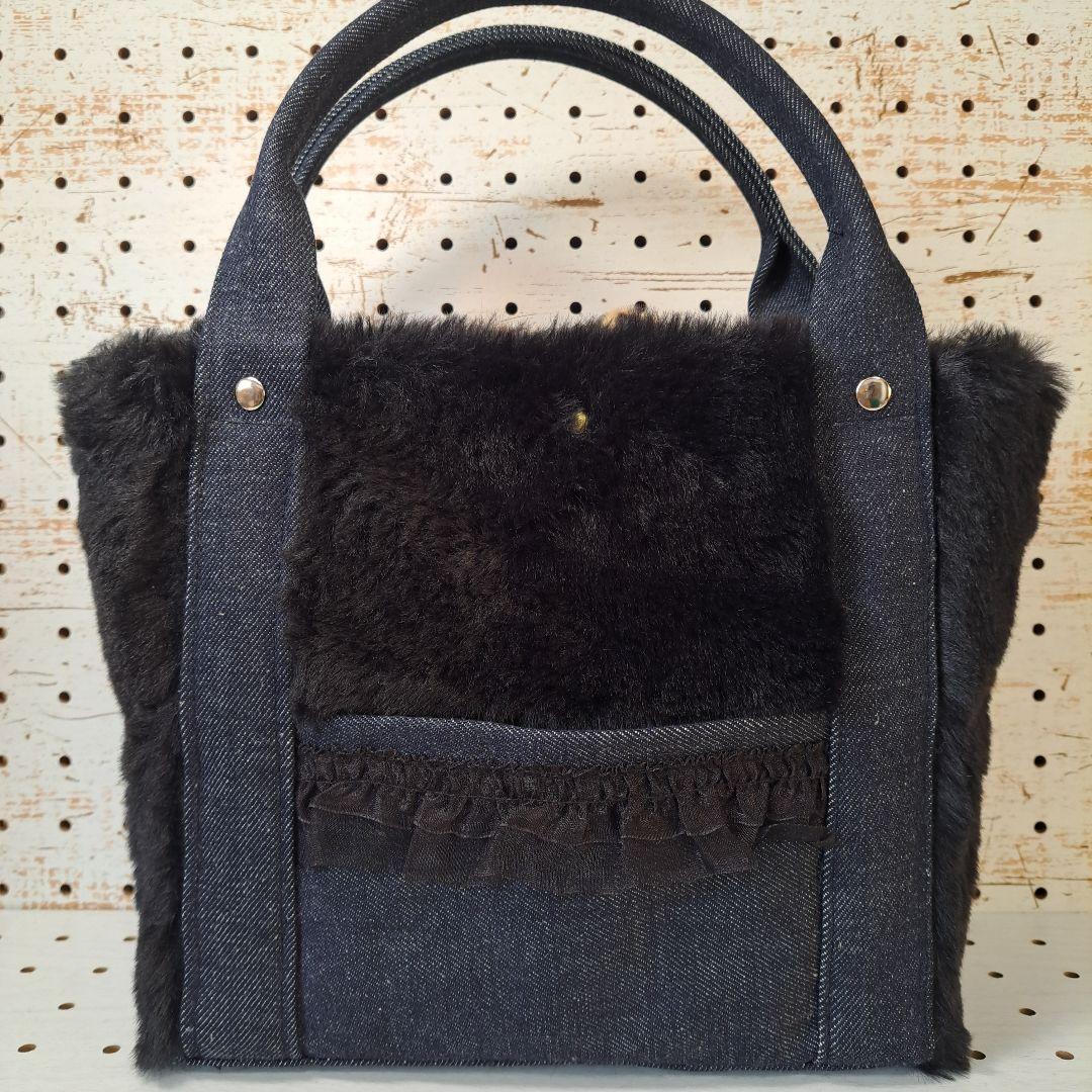 牡*❁様 コヤンイサムチョン　リトルサンダー　ボアトートバッグ