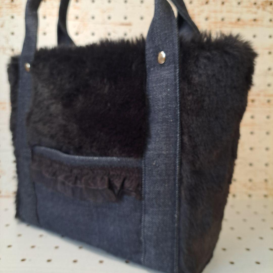 牡*❁様 コヤンイサムチョン　リトルサンダー　ボアトートバッグ